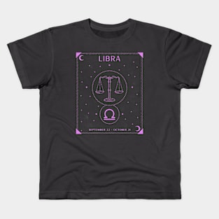 Libra Scales Astrology Kids T-Shirt